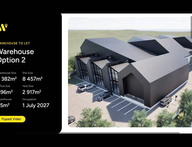 775M² WAREHOUSE TO LET IN KLAPMUTS